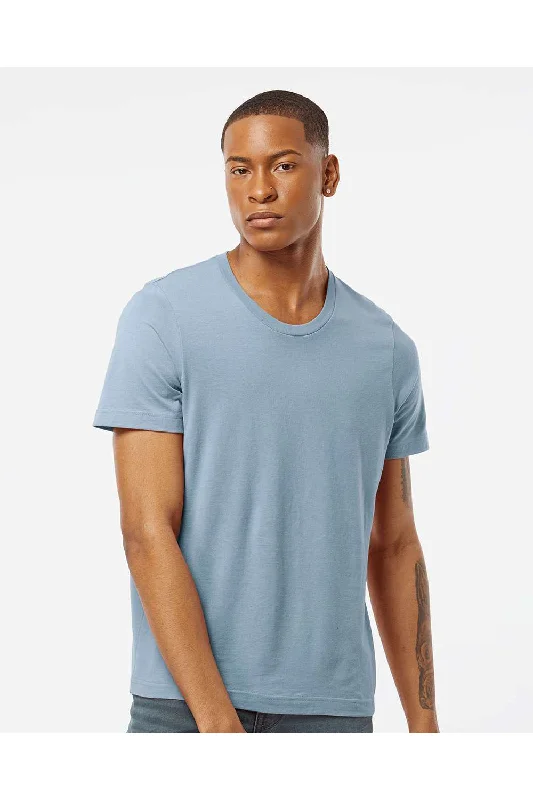 Tultex Mens Premium Short Sleeve Crewneck T-Shirt - Slate Blue