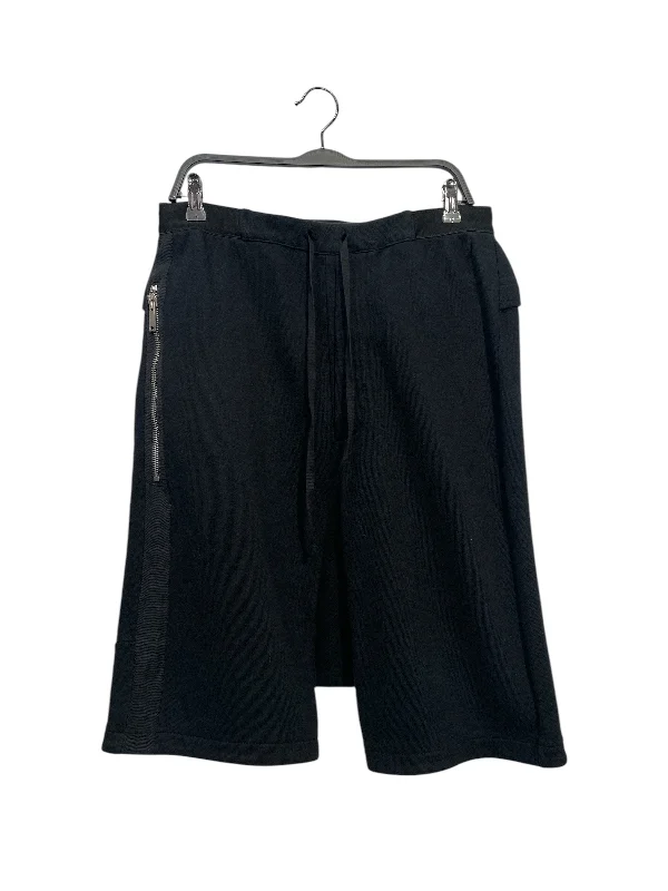 BEN TAVERNITI UNRAVEL PROJECT/Shorts/Cotton/BLK/ZIPPERS