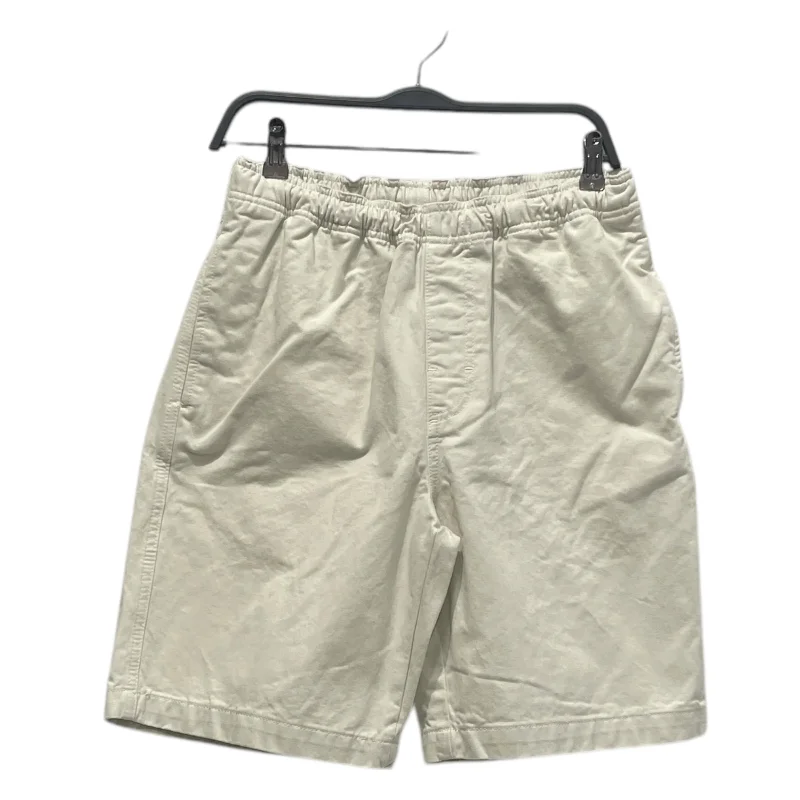 STUSSY/Shorts/S/Cotton/WHT/Brushed Beach Shorts