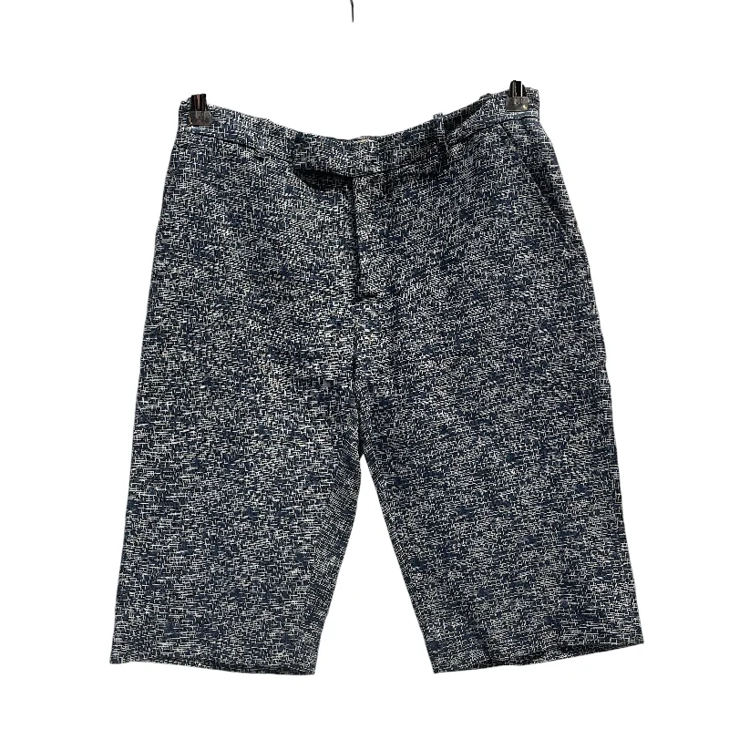 MARNI/Shorts/L/Wool/NVY/All Over Print/MARNI WOOL LONG SHORTS