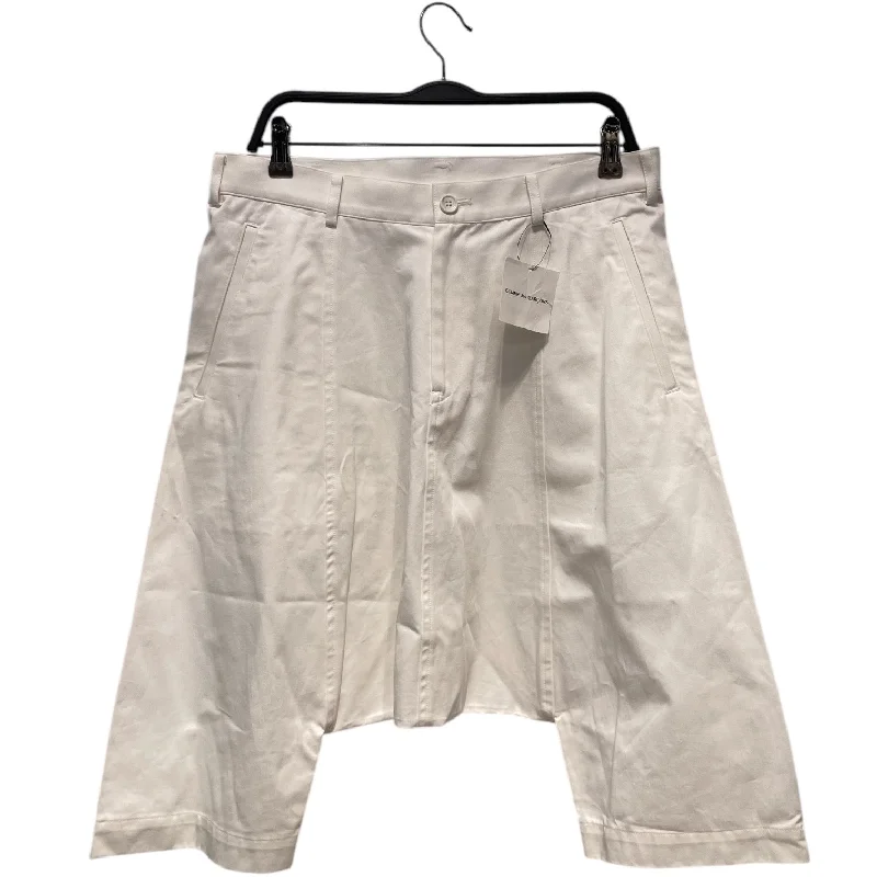 BLACK COMME des GARCONS/Shorts/S/Cotton/WHT/1G-P222