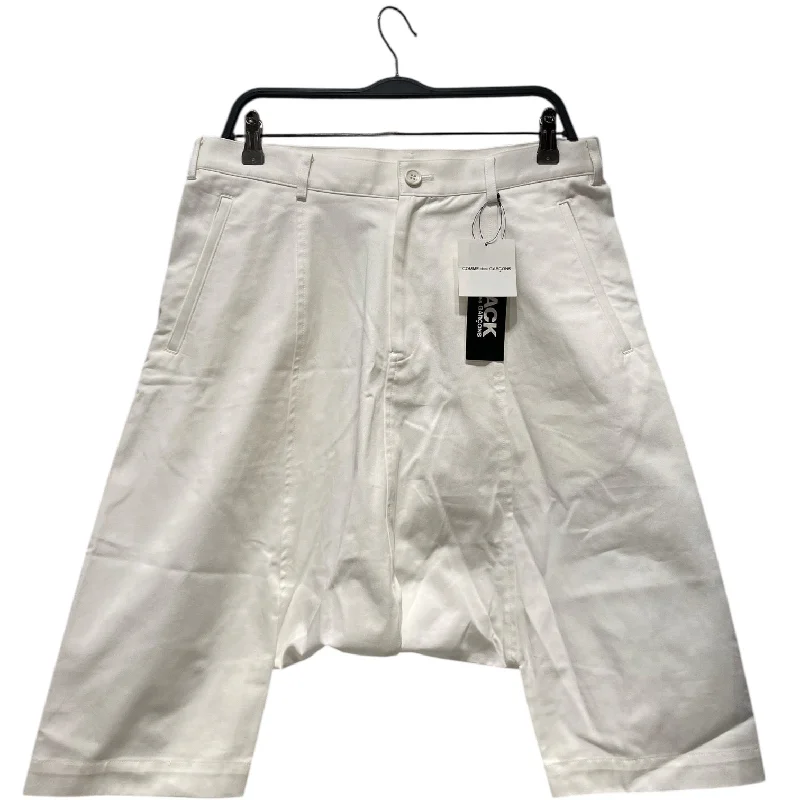 BLACK COMME des GARCONS/Shorts/S/Cotton/WHT/1G-P222