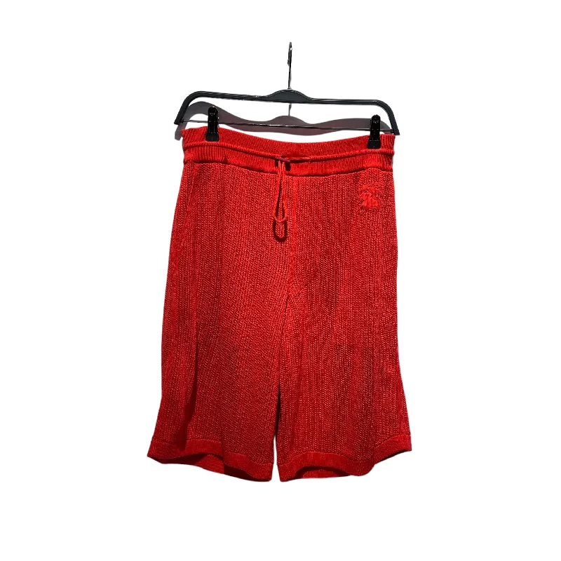 BURBERRY/Shorts/M/Silk/RED/