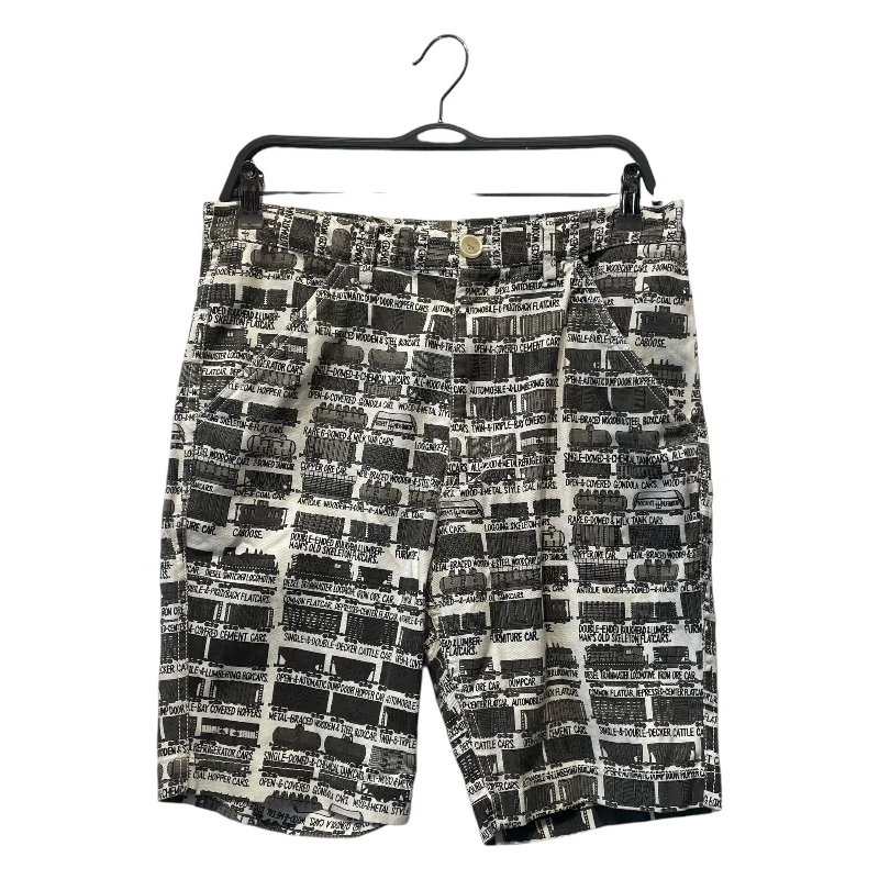 COMME des GARCONS SHIRT/Shorts/S/Cotton/GRY/All Over Print/