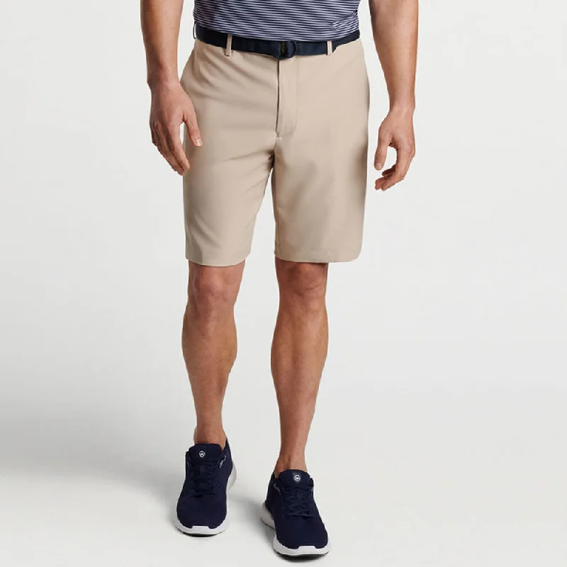 Peter Millar 9-Inch Salem High Drape Performance Shorts - Khaki*