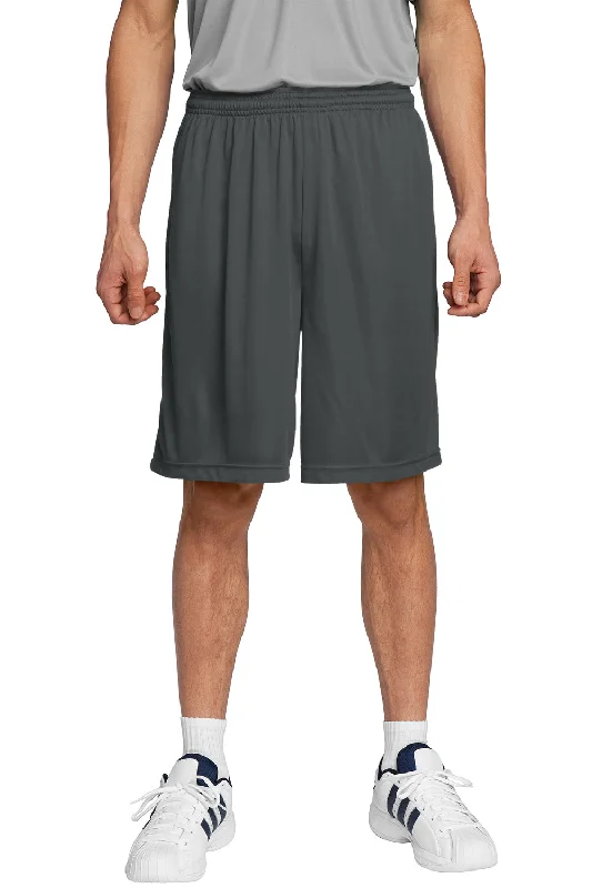 Sport-Tek Mens Competitor Moisture Wicking Shorts - Iron Grey