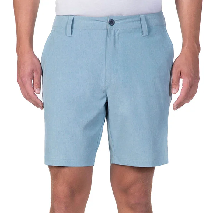 Tori Richard 8-Inch Surf N Turf Shorts - Chambray