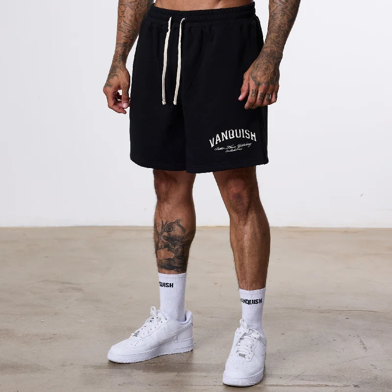 Vanquish Better Than Yesterday Black Sweat Shorts