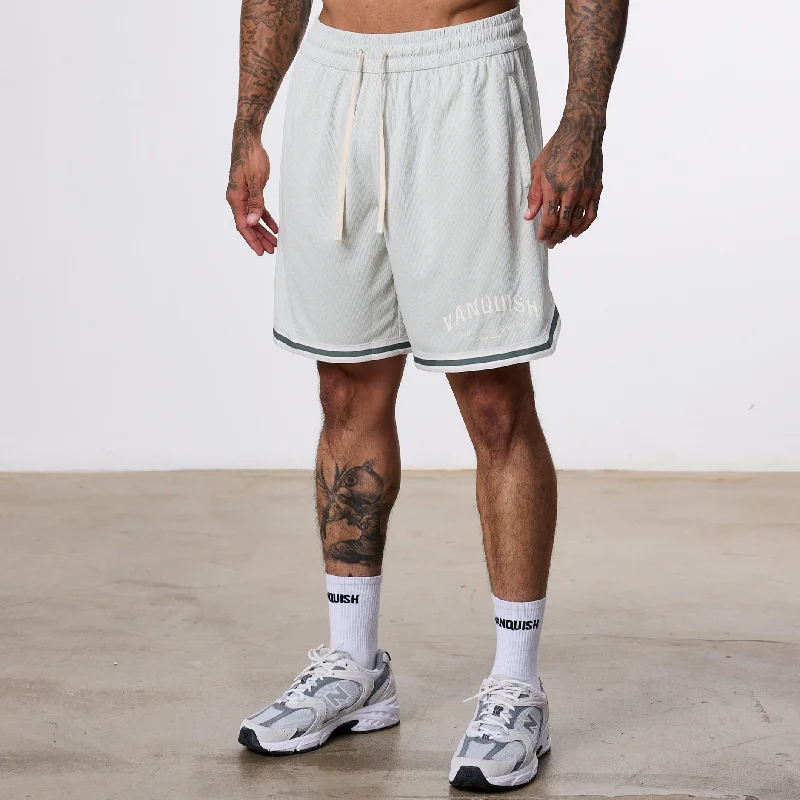 Vanquish Better Than Yesterday Green Mesh Shorts