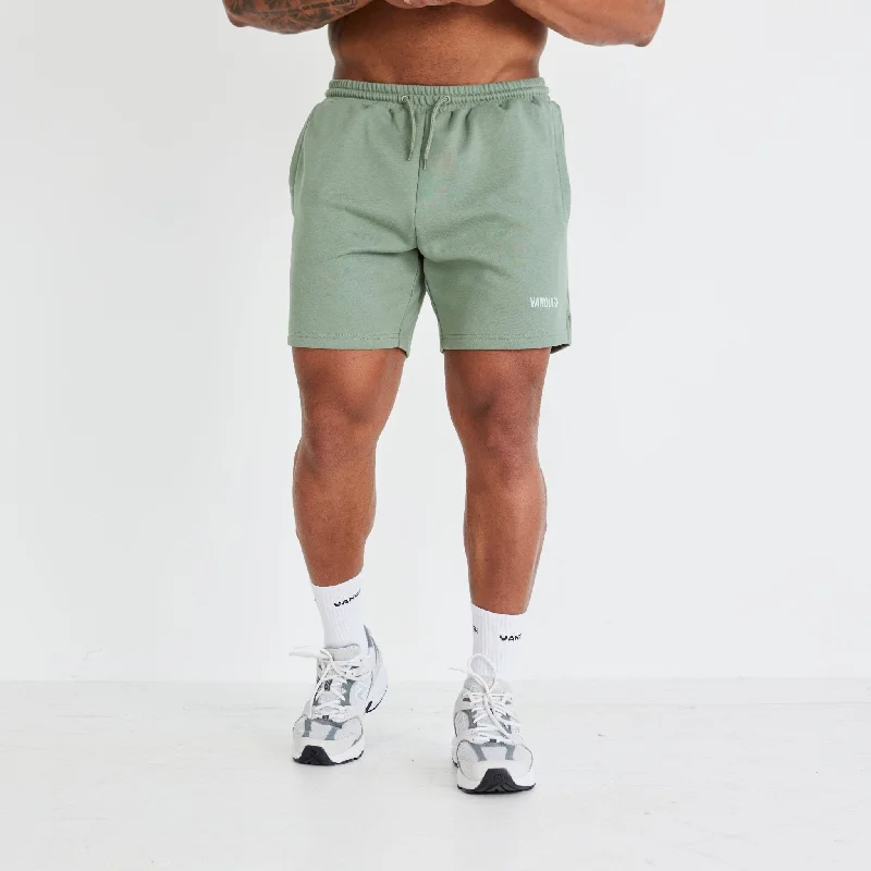 Vanquish Essential Green Regular Fit Shorts