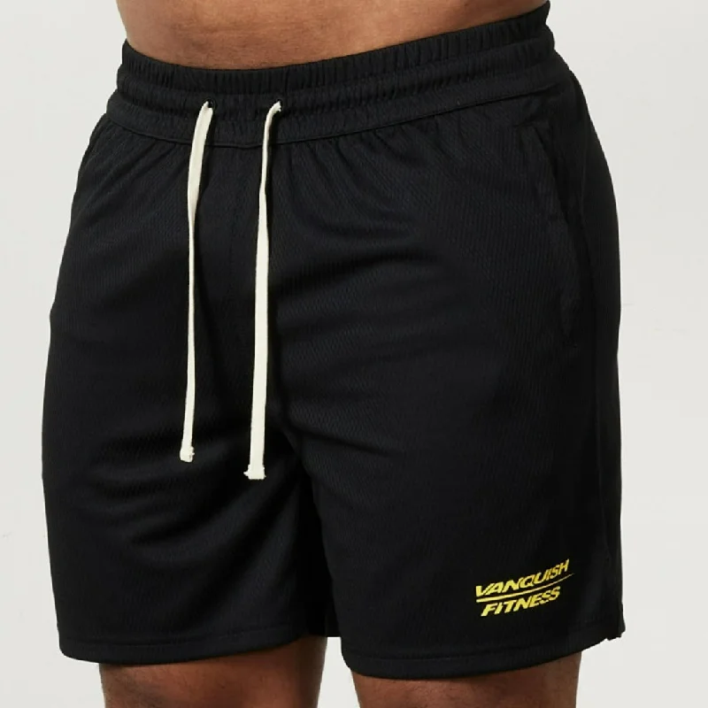 Vanquish Speed Black Mesh Shorts